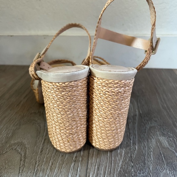 RAYE Tan Braided Platform Heels - Picture 6 of 8